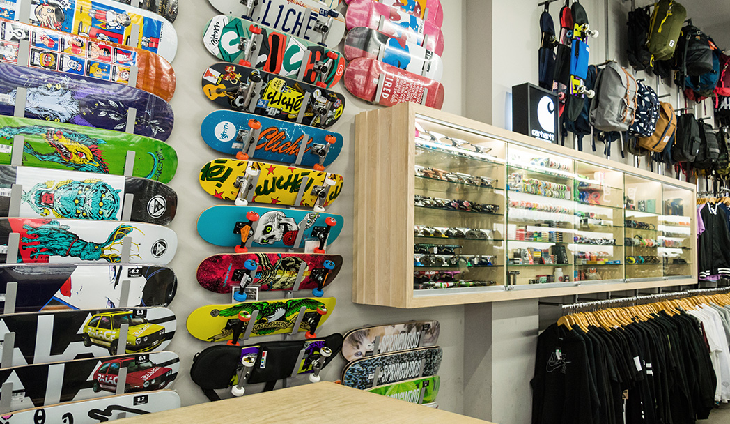 Skatestore Amsterdam - Nieuwendijk 134 - Skatestore.nl