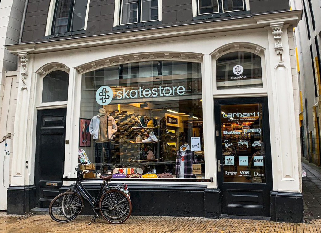 Storefront Skatestore Groningen