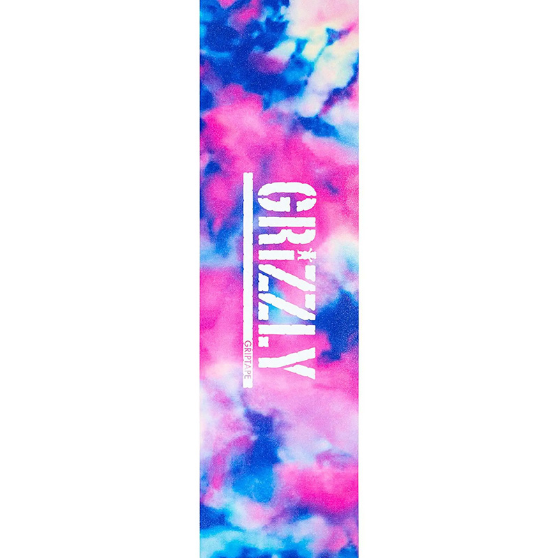 Grizzly Dye Tryin Griptape Sheet Blue/Pink