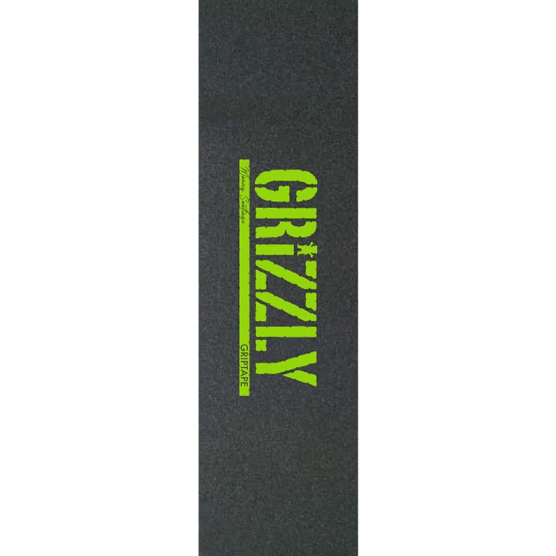 Grizzly Manny Santiago Signature Griptape Sheet Green