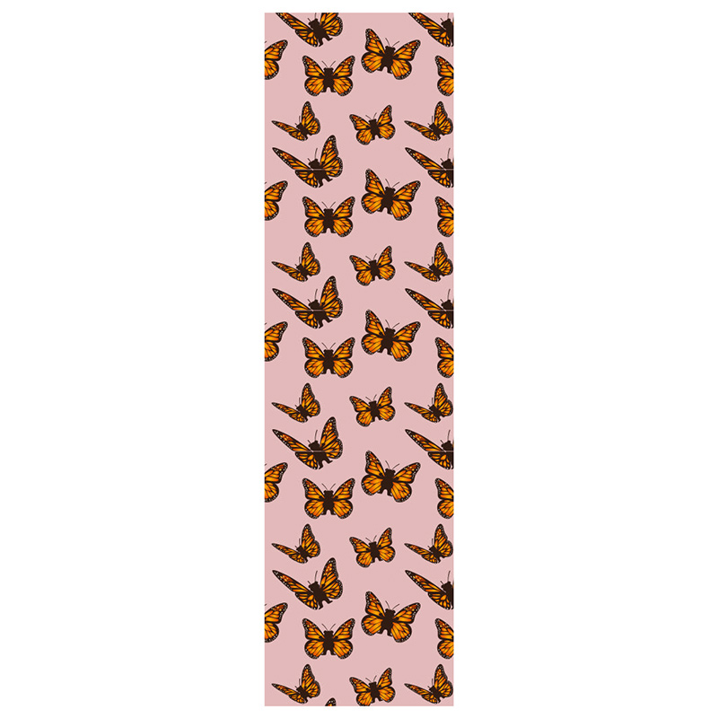 Grizzly Monarch Griptape Sheet Pink 9.0