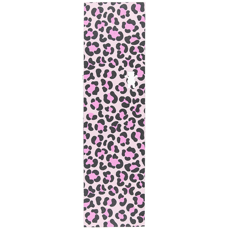 Grizzly Street Cheetah Griptape Sheet Pink 9.0
