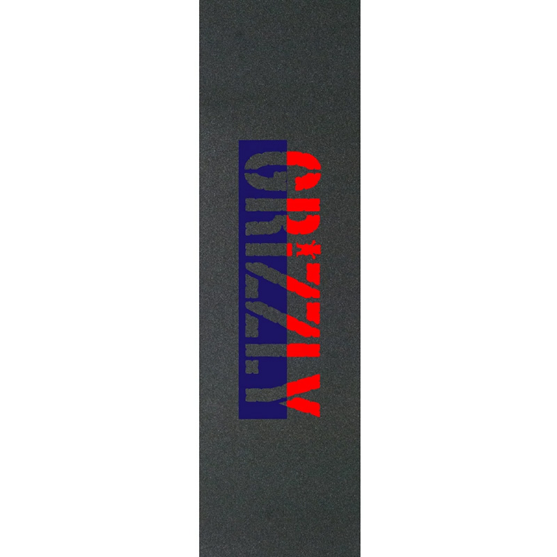Grizzly Two Faced Griptape Sheet Red/Blue 1