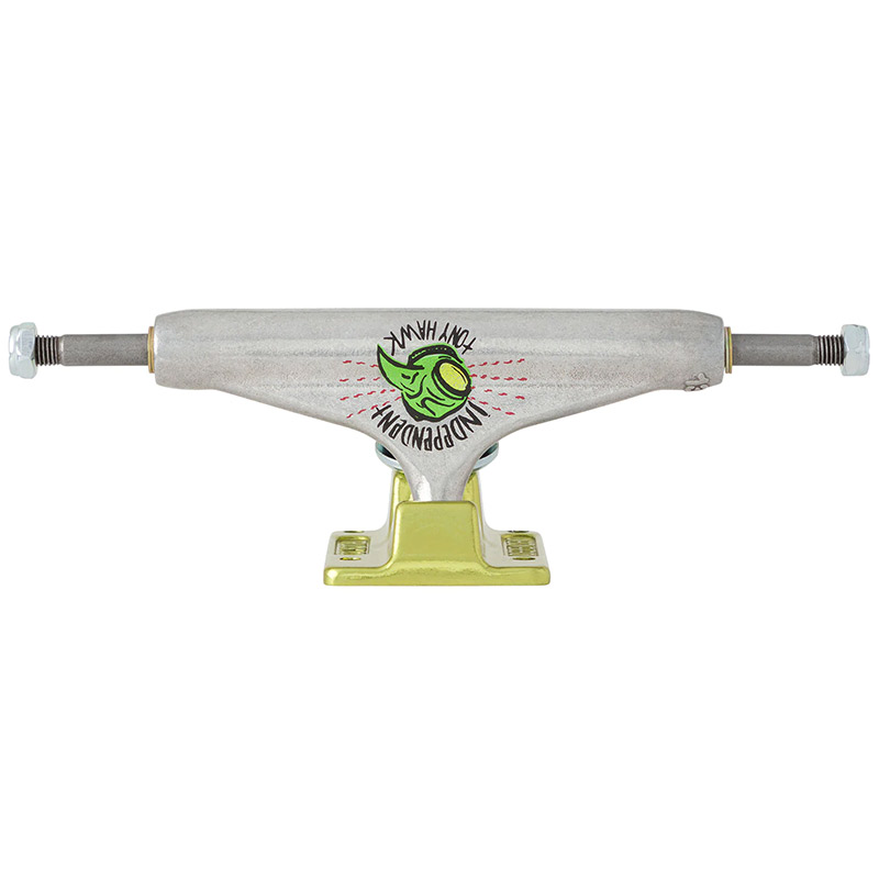 Independent Hollow Pro Tony Hawk Transmission Standard Stage 11 Truck Silver/Green 144